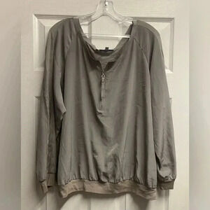 Jennifer Lopez Long Sleeve Quarter Zip Pullover Size XL